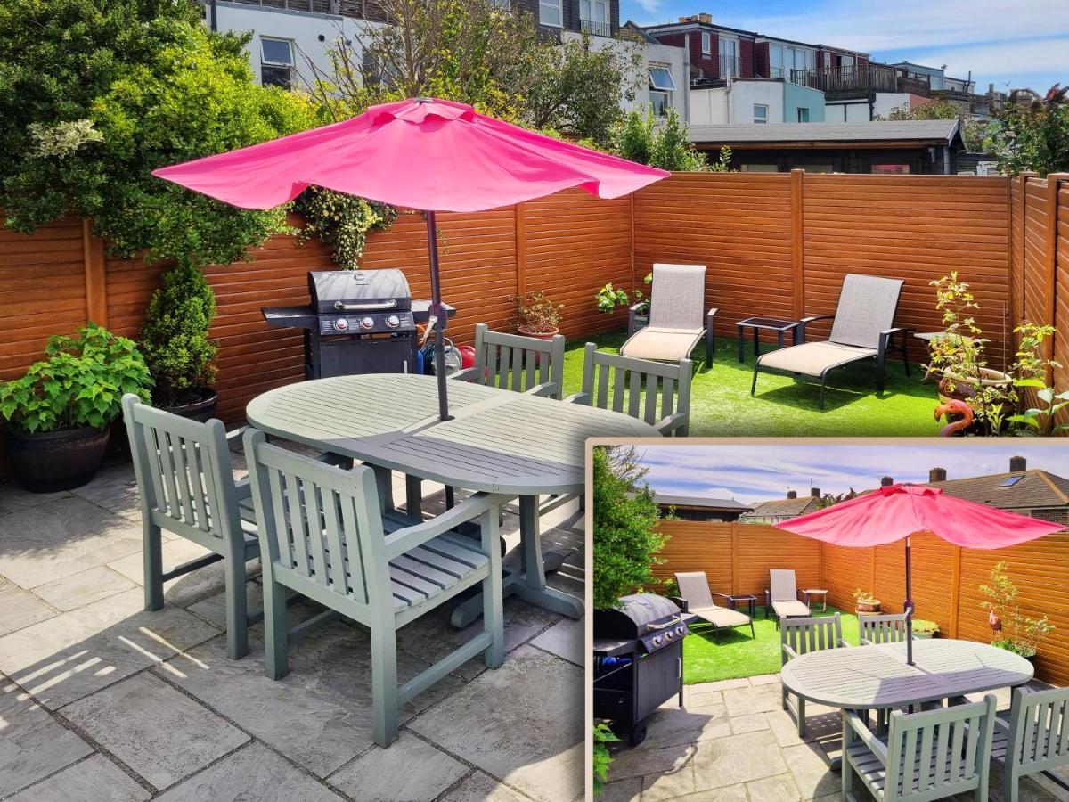 Sunny Queens Park Home - Garden & Private Parking Hove Esterno foto