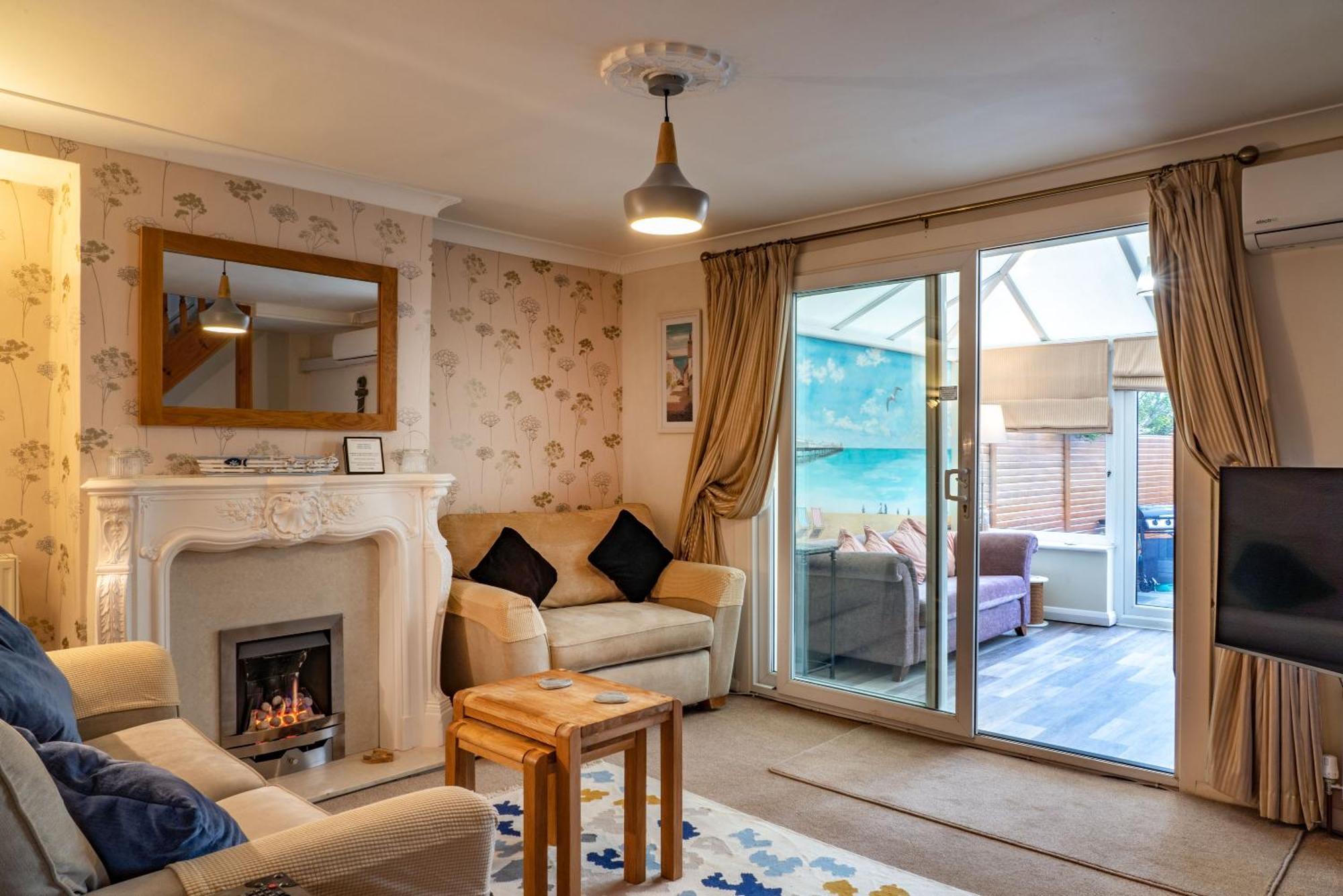 Sunny Queens Park Home - Garden & Private Parking Hove Esterno foto