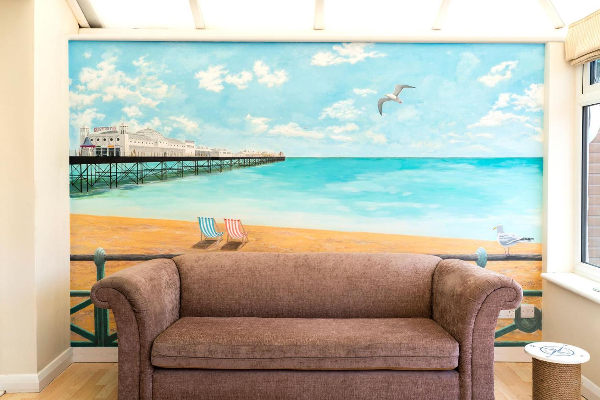 Sunny Queens Park Home - Garden & Private Parking Hove Esterno foto